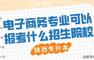 自主招生电子商务专业吗